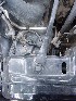 Radiator mounting area viewed from Top (passenger side)